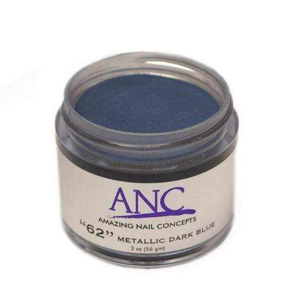 ANC Dip Powder - Metallic Dark Blue - 62 nailmall