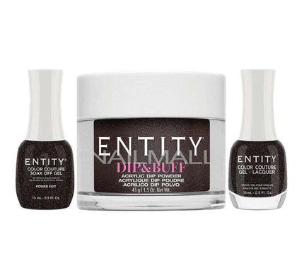 Entity Trio - Gel, Lacquer, & Dip Combo - POWER SUIT - 5301864 nailmall