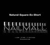 Aprés Gel-X Natural Square Extra Short 2.0 Box of Tips 14 sizes