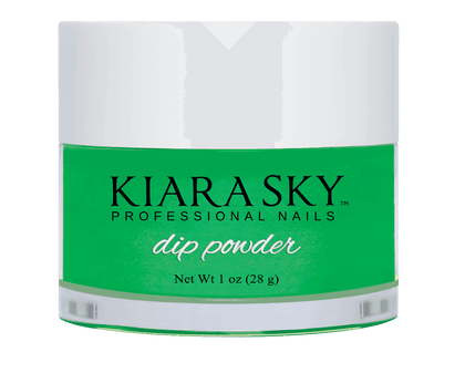 Kiara Sky Dip Powder - D448 GREEN WITH ENVY nailmall