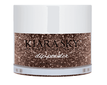 Kiara Sky Dip Powder - D467 CHOCOLATE GLAZE nailmall