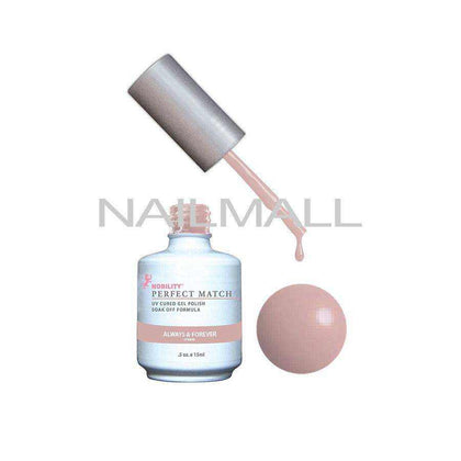 Lechat Perfect Match Duo - Gel & Lacquer Combo - Always Forever - PMS72 nailmall