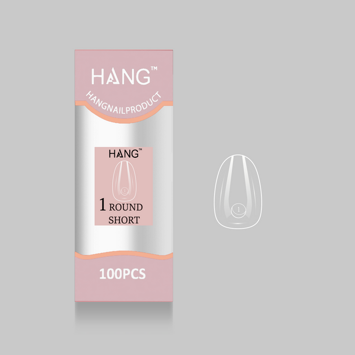 Hang Nail Products - Premium Tip Refill (Round Short) - 100 pcs.