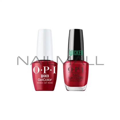 OPI	Holiday/Winter 2024	Wicked	Matching Gelcolor and Nail Polish	Nessa-ist Rose	R02