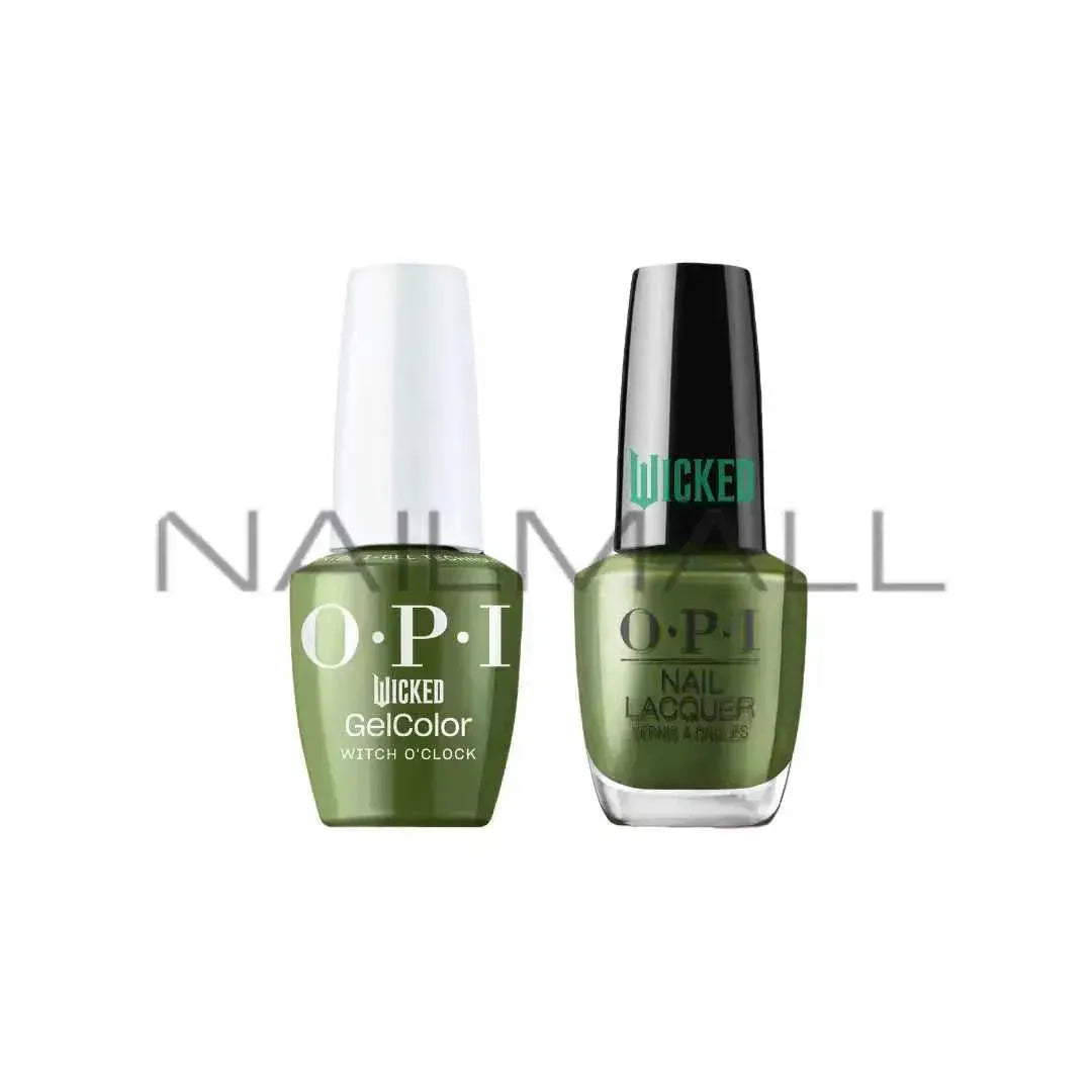 Witch O'Clock	R05 - OPI	Holiday/Winter 2024	Wicked	Matching Gelcolor and Nail Polish
