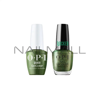 OPI	Holiday/Winter 2024	Wicked	Matching Gelcolor and Nail Polish	Ozitively Elphaba	R09