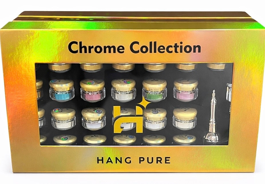 HANG Pure Chrome Nail Powder Collection – 25 Colors Set