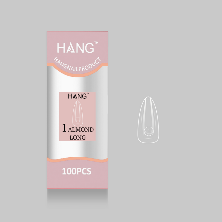Hang Nail Products - Premium Tip Refill (Almond Long) - 100 pcs.