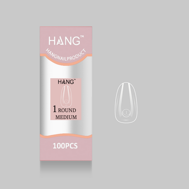 Hang Nail Products - Premium Tip Refill (Round Medium) - 100 pcs.
