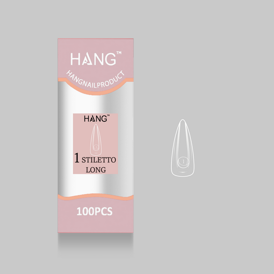 Hang Nail Products - Premium Tip Refill (Stilleto Long) - 100 pcs.