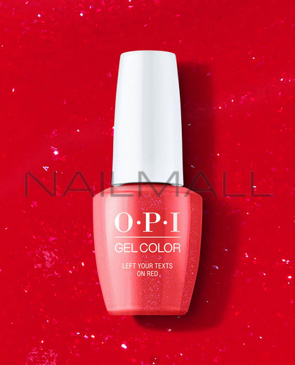 OPI	Spring 2023	Me, Myself and OPI	Gelcolor	Left Your Texts on Red	GCS010