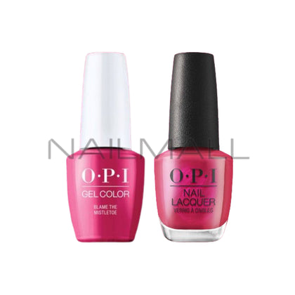 OPI	Holiday/Winter 2023	Terribly Nice	Gel Duo	Matching Gelcolor and Nail Polish	Blame the Mistletoe	Q10