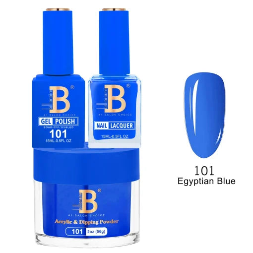 Billionaire Trio Matching Set - Imperial Collection - Egyptian Blue (101)