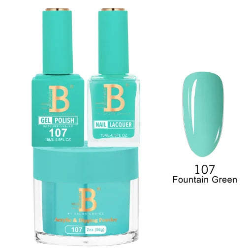 Billionaire Trio Matching Set - Imperial Collection - Fountain Green (107)