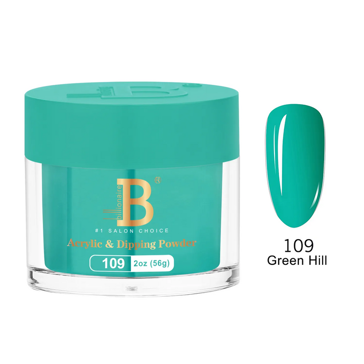 Billionaire Dip Acrylic Powder - Imperial Collection - Green Hill (109)