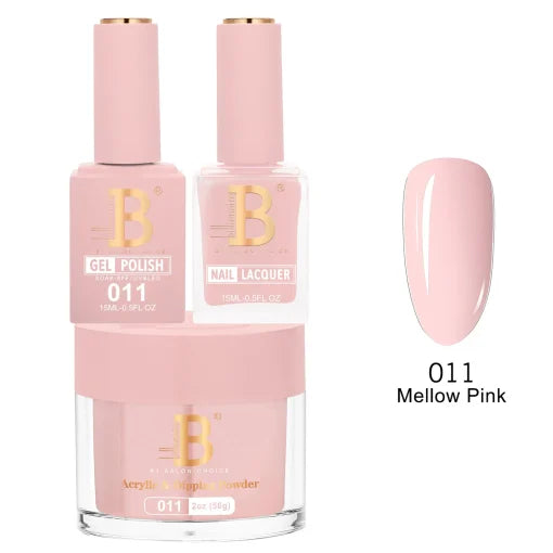 Billionaire Trio Matching Set - Imperial Collection - Mellow Pink (011)