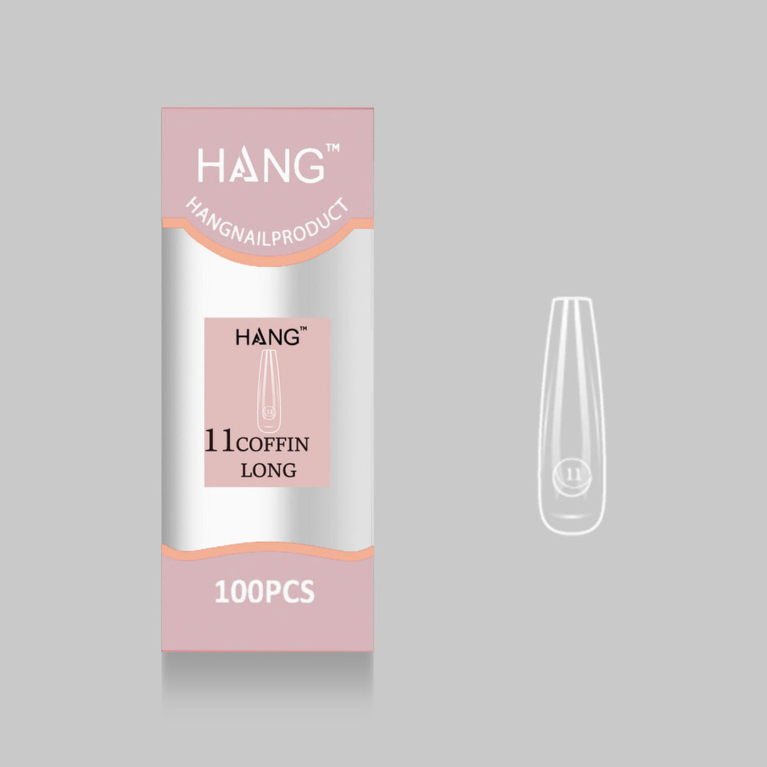 Hang Nail Products - Premium Tip Refill (Coffin Long) - 100 pcs.