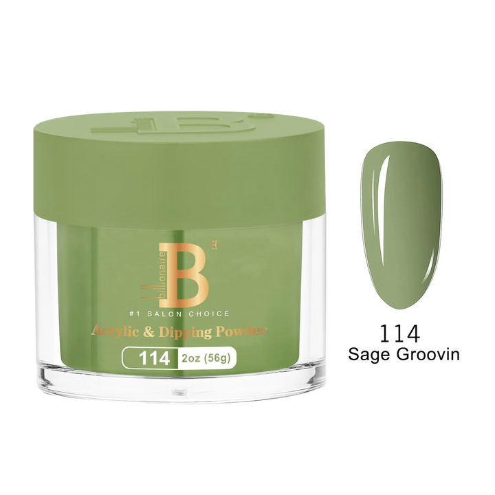 Billionaire Dip Acrylic Powder - Imperial Collection - Sage Groovin (114)
