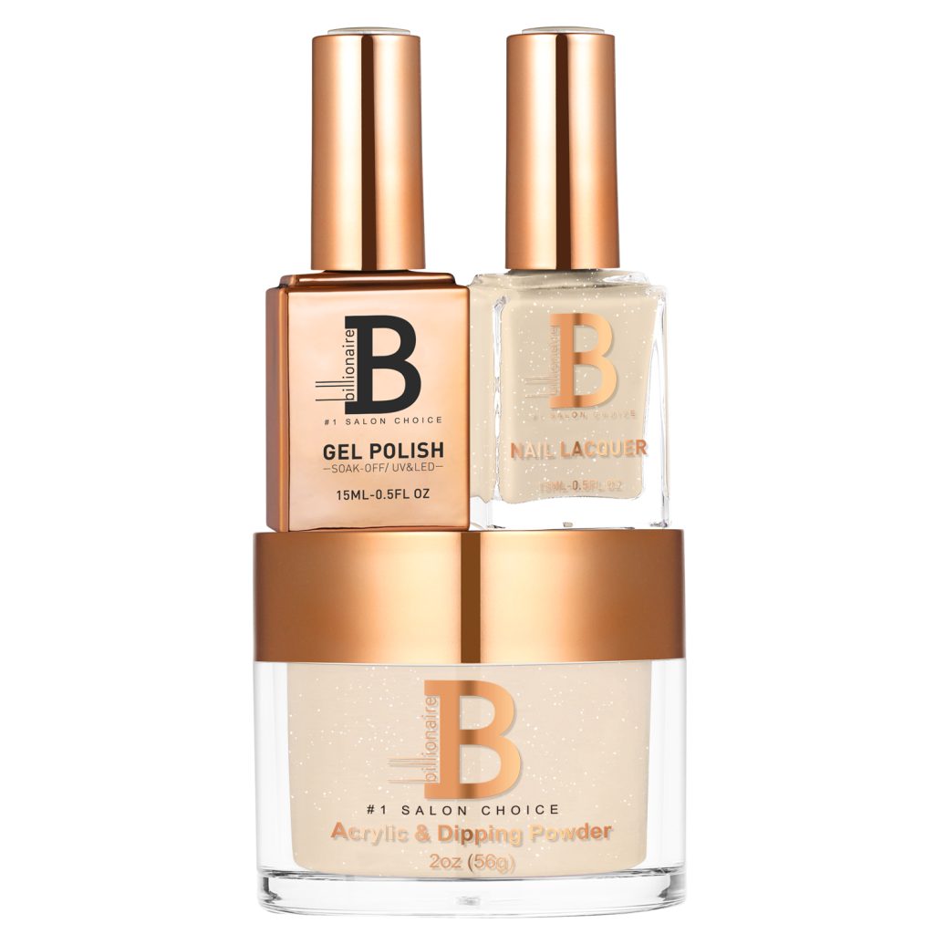 117 Ivory Shimmer - Billionaire Trio Matching Set