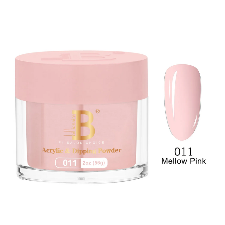 Billionaire Dip Acrylic Powder - Imperial Collection - Mellow Pink (011)