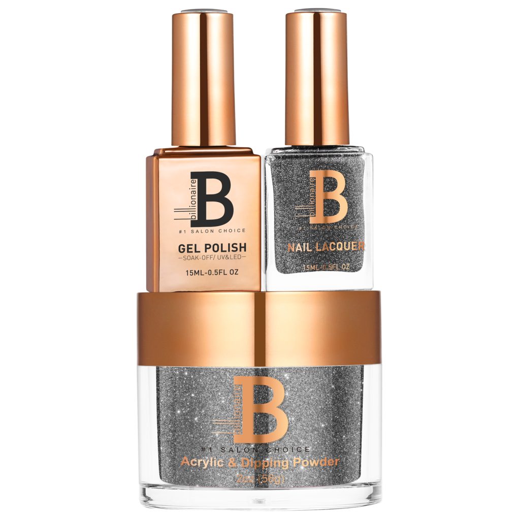 124 Silver Ring - Billionaire Trio Matching Set