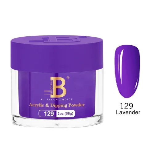 Billionaire Dip Acrylic Powder - Imperial Collection - Lavender (129)