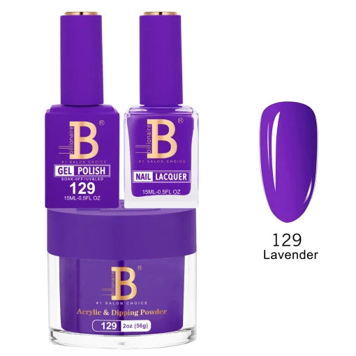 Billionaire Trio Matching Set - Imperial Collection - Lavender (129)