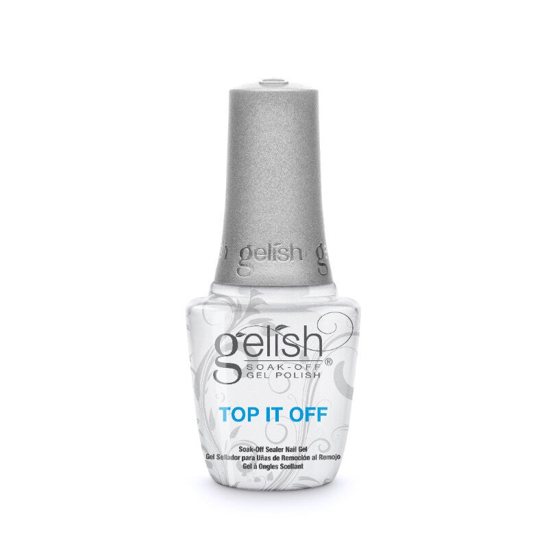 Gelish Top It Off Sealer Gel 0.5 oz | High-Shine Gel Top Coat