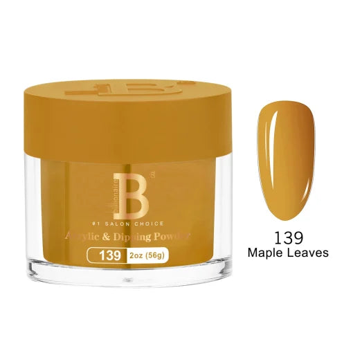 Billionaire Dip Acrylic Powder - Imperial Collection - Maple Leaves (139)