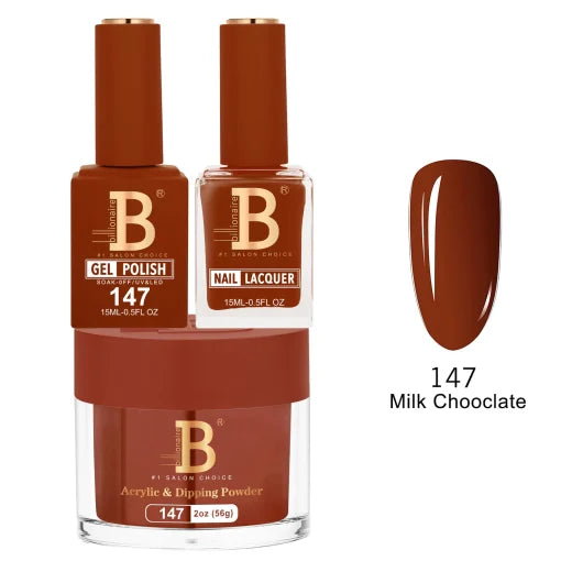 Billionaire Trio Matching Set - Imperial Collection - Milk Chocolate (147)