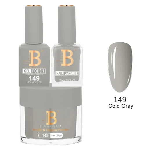 Billionaire Trio Matching Set - Imperial Collection - Cold Gray (149)