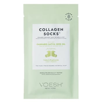 Voesh Collagen Spa Pedicure Socks | Argan Oil, Cannabis Sativa & Mint