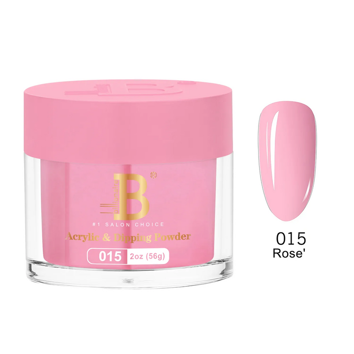Billionaire Dip Acrylic Powder - Imperial Collection - Rose' (015)