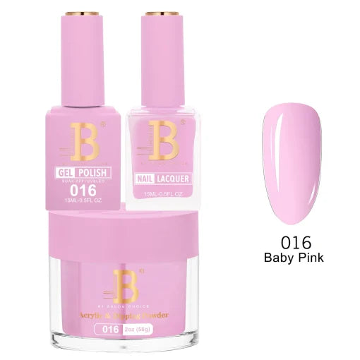 Billionaire Trio Matching Set - Imperial Collection - Baby Pink (016)