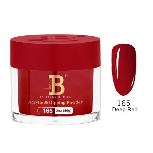 Billionaire Dip Acrylic Powder - Imperial Collection - Deep Red (165)