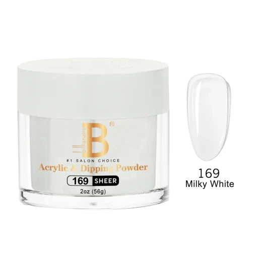 Billionaire Dip Acrylic Powder - Imperial Collection - Milky White (169)