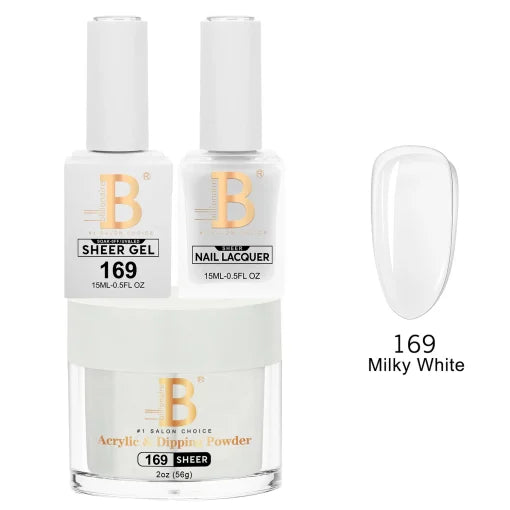 Billionaire Trio Matching Set - Imperial Collection - Milky White (169)