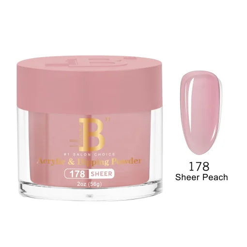 Billionaire Dip Acrylic Powder - Imperial Collection - Sheer Peach (178)