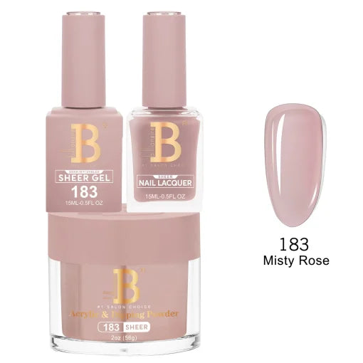 Billionaire Trio Matching Set - Imperial Collection - Misty Rose (183)
