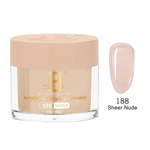 Billionaire Dip Acrylic Powder - Imperial Collection - Sheer Nude (188)