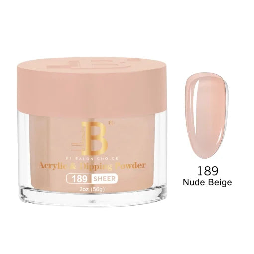 Billionaire Dip Acrylic Powder - Imperial Collection - Nude Beige (189)