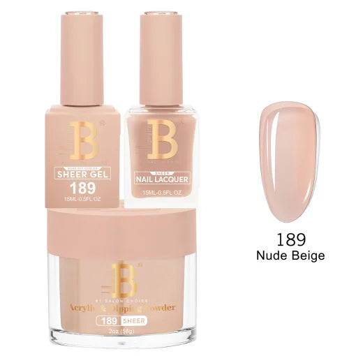 Billionaire Trio Matching Set - Imperial Collection - Nude Beige (189)