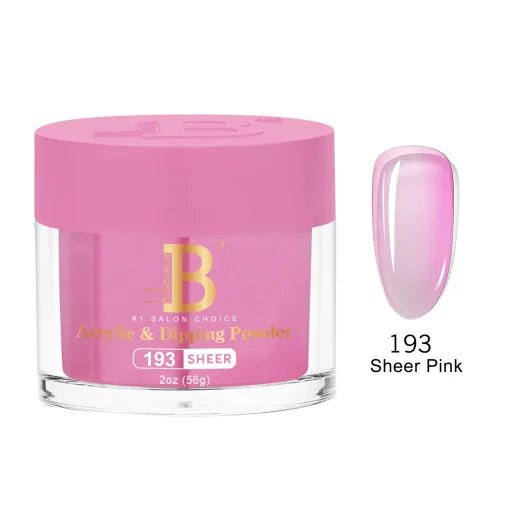 Billionaire Dip Acrylic Powder - Imperial Collection - Sheer Pink (193)