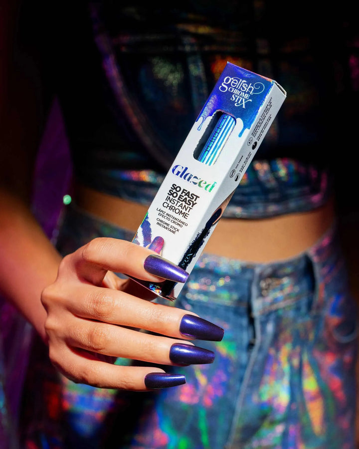 Gelish	Chrome Stix	Purple Glazed	1168406