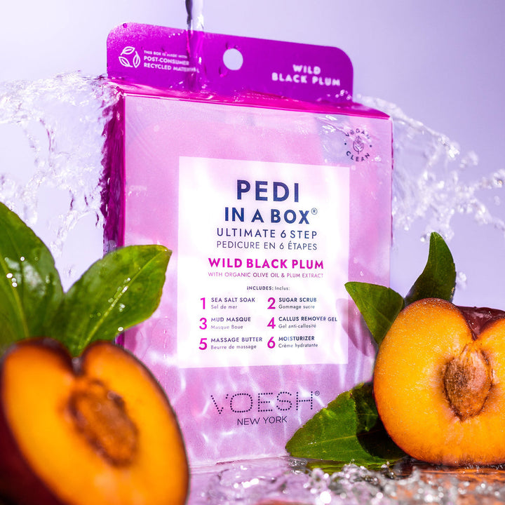 Voesh Pedi in a Box 6 Step | Disposable Spa Pedicure Kit