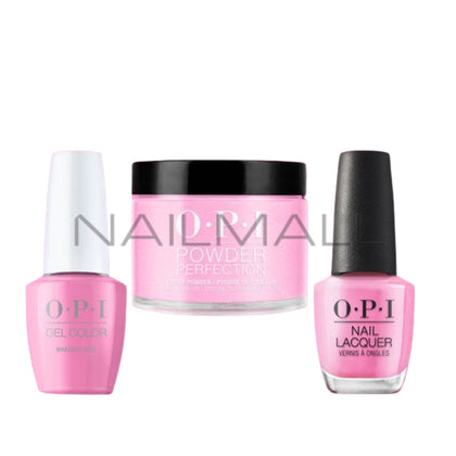 OPI Summer 2023 Summer Makes the Rules Trio Set Makeout Side P002