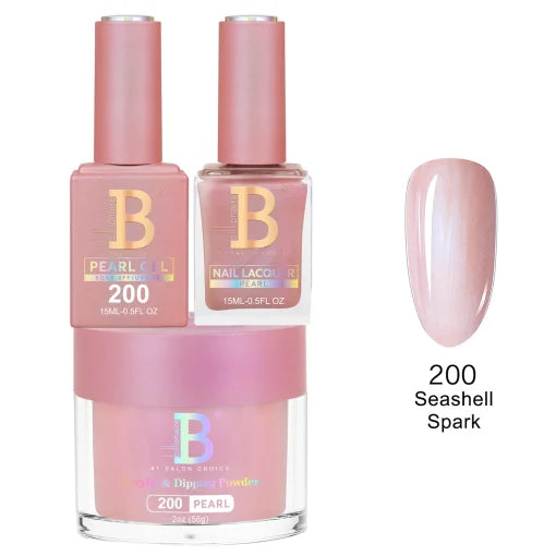 Billionaire Trio Matching Set - Imperial Collection - Seashell Spark (200)