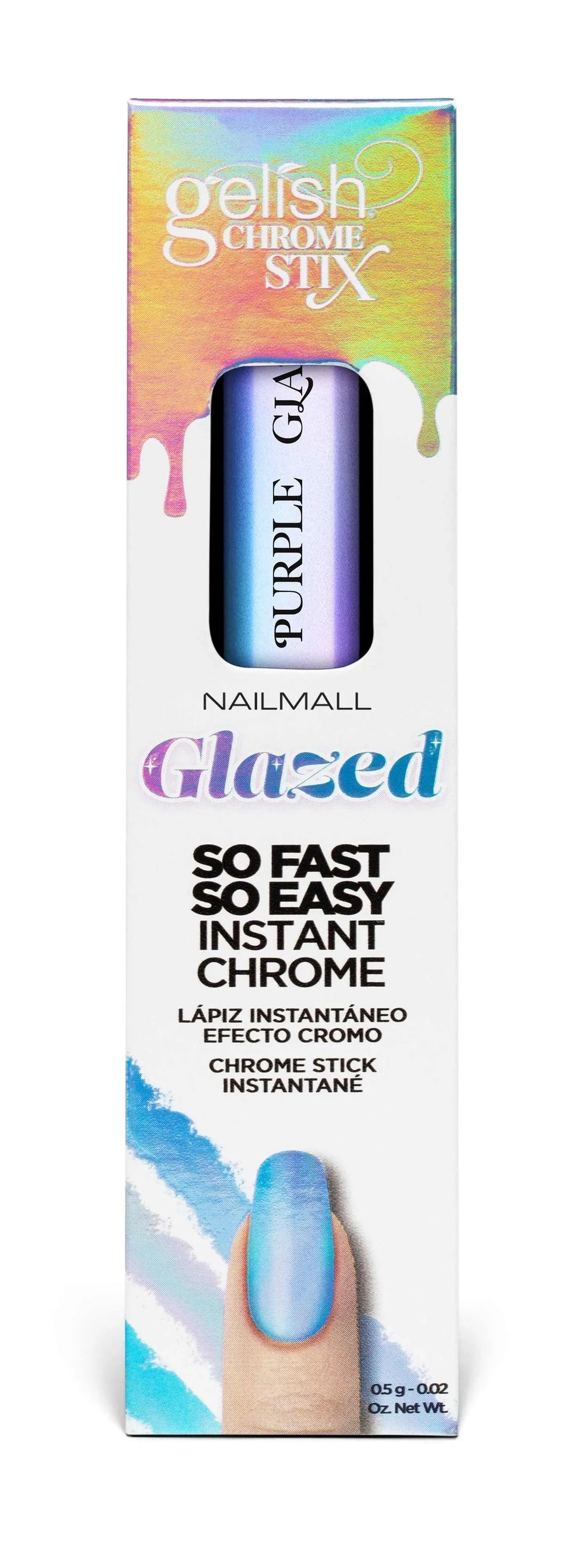 Gelish	Chrome Stix	Purple Glazed	1168406