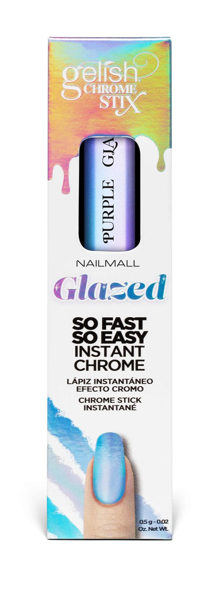 Gelish	Chrome Stix	Purple Glazed	1168406