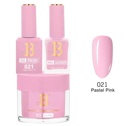 Billionaire Trio Matching Set - Imperial Collection - Pastel Pink (021)